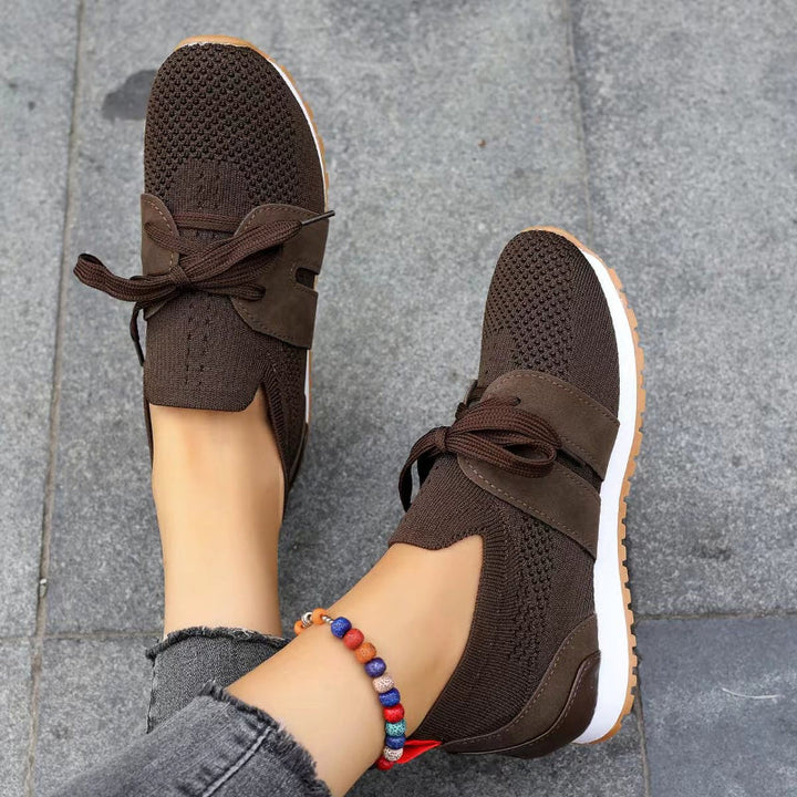 Slip-On Sneakers - Ortopediska promenadskor i mesh för damer