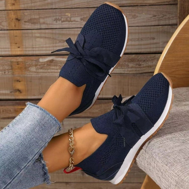 Slip-On Sneakers - Ortopediska promenadskor i mesh för damer