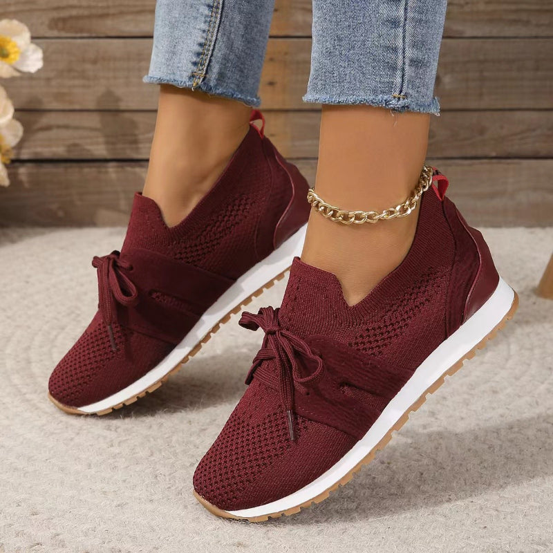 Slip-On Sneakers - Ortopediska promenadskor i mesh för damer