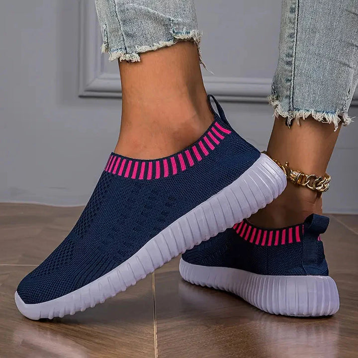 Slip On-sneakers - Lättviktiga - Andningsbara - Ortopediska skor - Gåskor