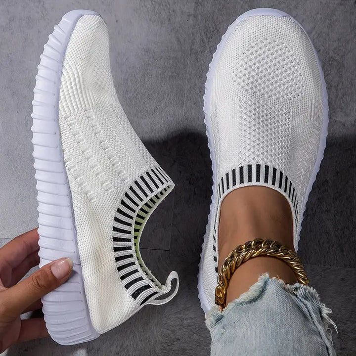 Slip On-sneakers - Lättviktiga - Andningsbara - Ortopediska skor - Gåskor