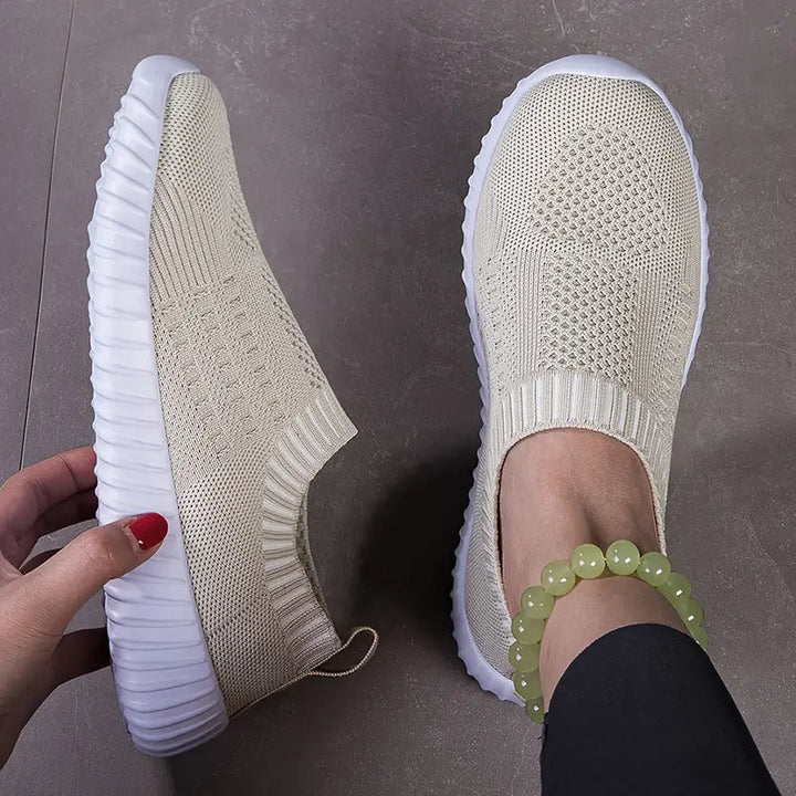 Slip On-sneakers - Lättviktiga - Andningsbara - Ortopediska skor - Gåskor