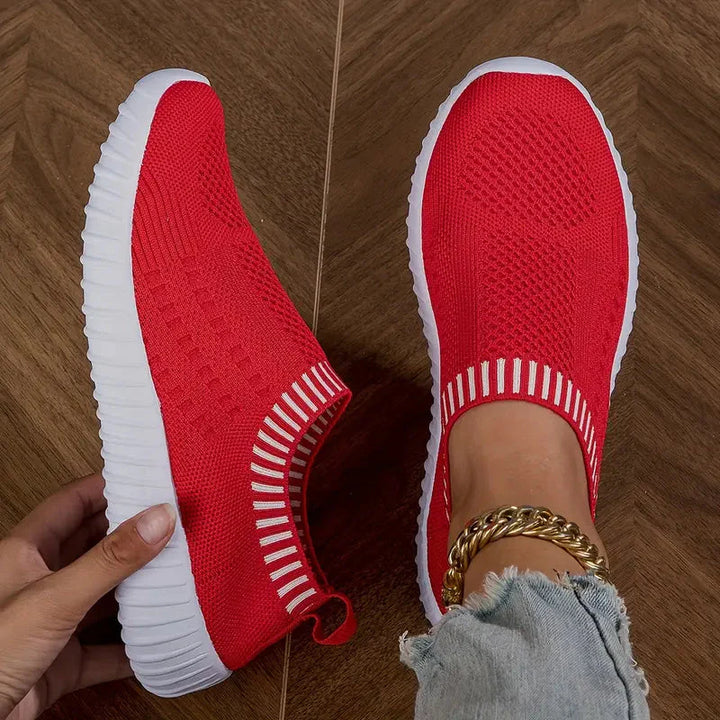 Slip On-sneakers - Lättviktiga - Andningsbara - Ortopediska skor - Gåskor