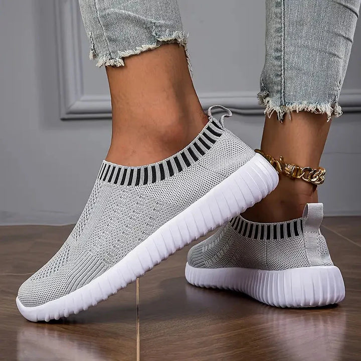 Slip On-sneakers - Lättviktiga - Andningsbara - Ortopediska skor - Gåskor