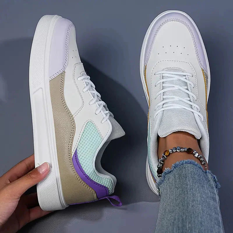 Slip On-sneakers - Strasssten - Komfortabel, Strumpskor, Promenadskor