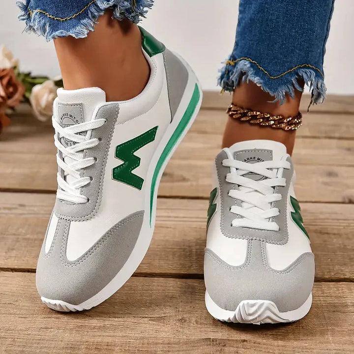 Sneakers - Snörning - Låg topp - Damskor - Vandringsskor