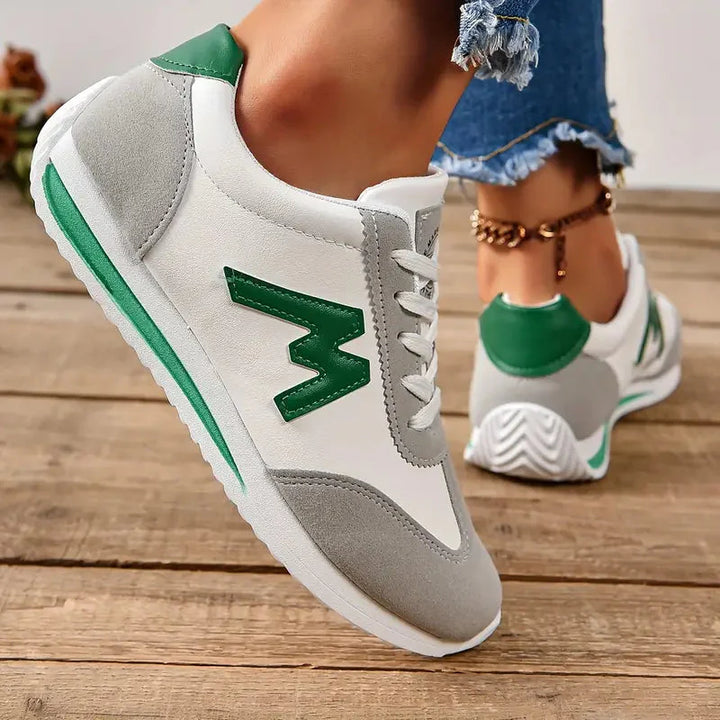Sneakers - Snörning - Låg topp - Damskor - Vandringsskor