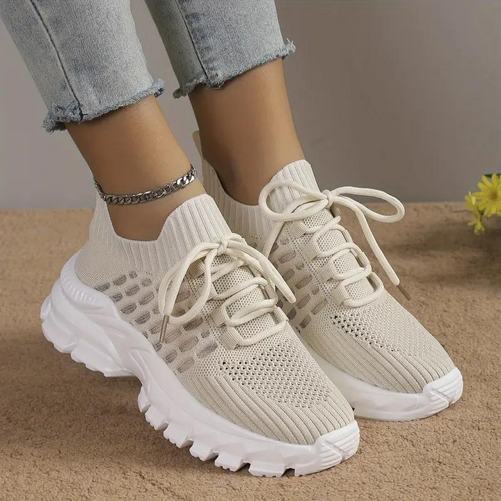 Sneakers för Kvinnor - Ortopedisk, Slip On, Träningsskor, Gåskor