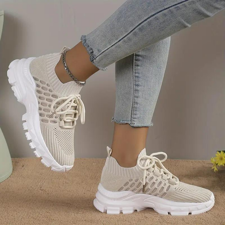 Sneakers för Kvinnor - Ortopedisk, Slip On, Träningsskor, Gåskor