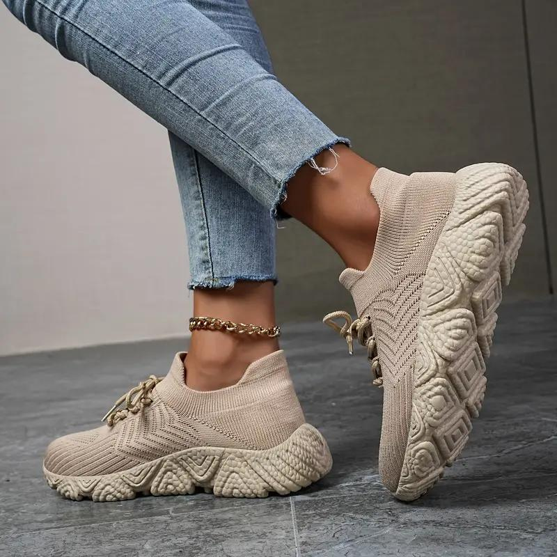 Sneakers i mesh - Ortopediska - Slide In - Slip On Sneakers - Damskor