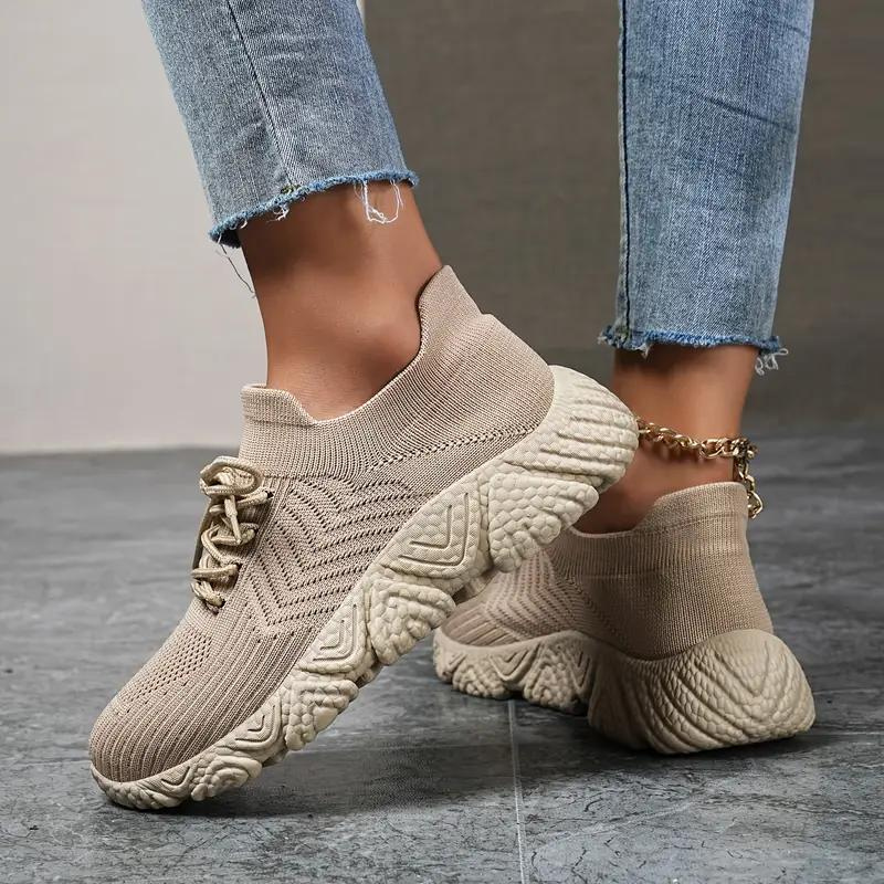 Sneakers i mesh - Ortopediska - Slide In - Slip On Sneakers - Damskor