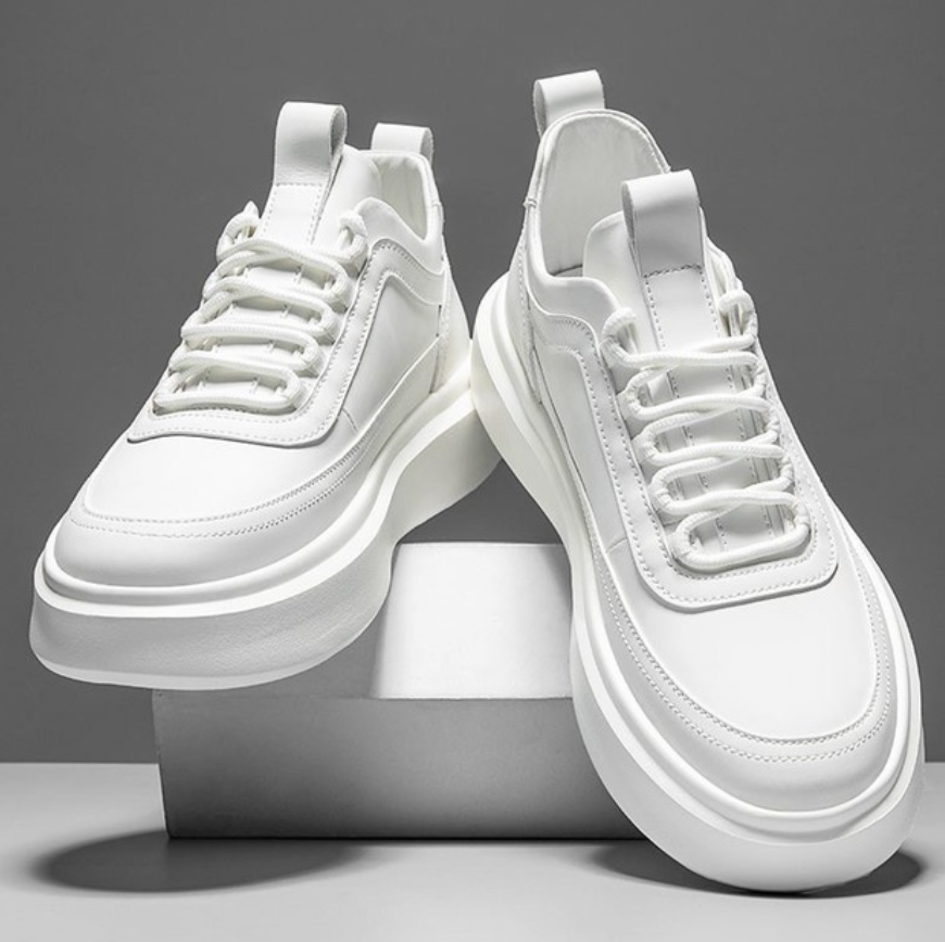 Sneakers | trendiga | vita | slip-on sneakers | herrskor