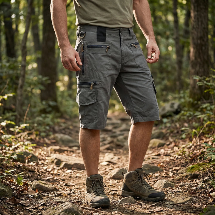 Snabbtorkande outdoorshorts med regular passform - Lionel