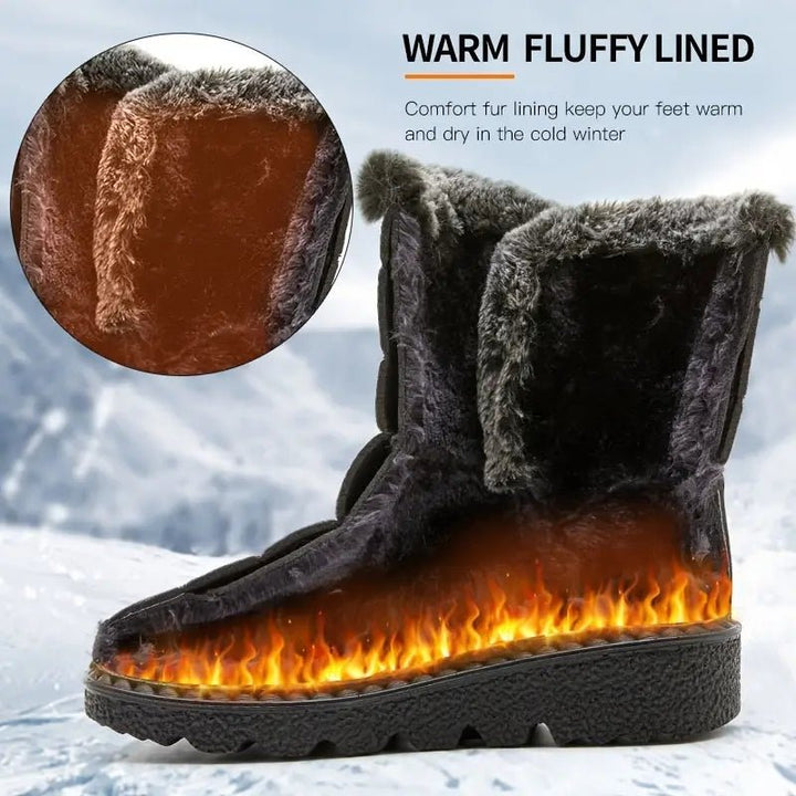 Snökängor | Varma | Slip-On | Pälsfodrade kängor | Vinterkängor