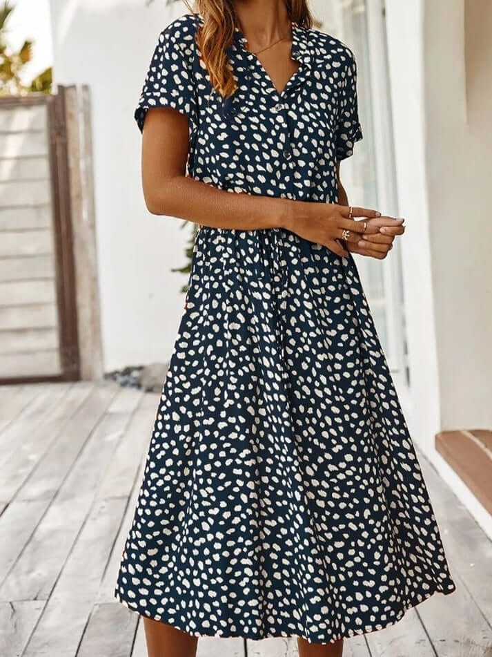 Sommarklänning | Kortärmad | Midiklänning | Midiklänning | Sundress