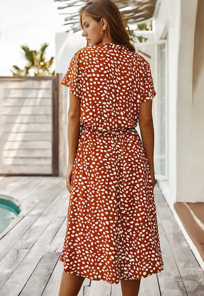 Sommarklänning | Kortärmad | Midiklänning | Midiklänning | Sundress