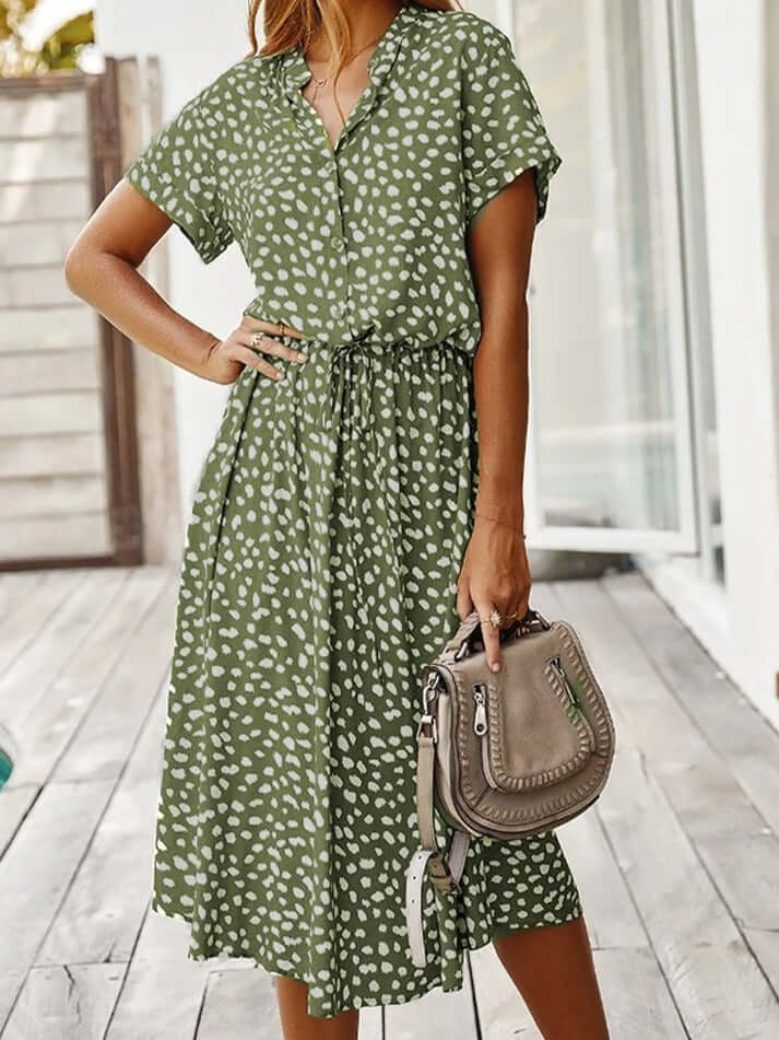 Sommarklänning | Kortärmad | Midiklänning | Midiklänning | Sundress