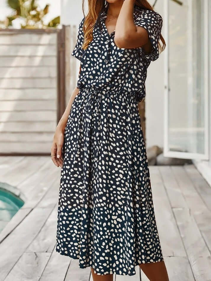 Sommarklänning | Kortärmad | Midiklänning | Midiklänning | Sundress