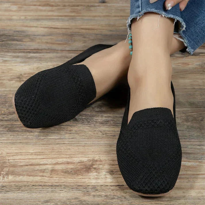 Sommarloafers | Slip-On | Bekväma | Canvasloafers | Damskor