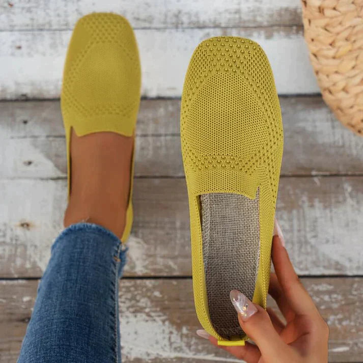 Sommarloafers | Slip-On | Bekväma | Canvasloafers | Damskor