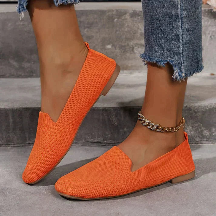 Sommarloafers | Slip-On | Bekväma | Canvasloafers | Damskor
