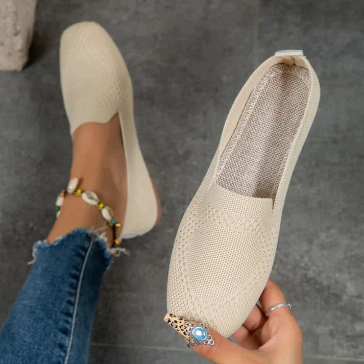 Sommarloafers | Slip-On | Bekväma | Canvasloafers | Damskor