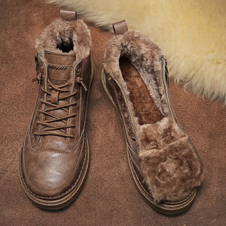 Spencer Sneakers | Herrskor med pälssnören