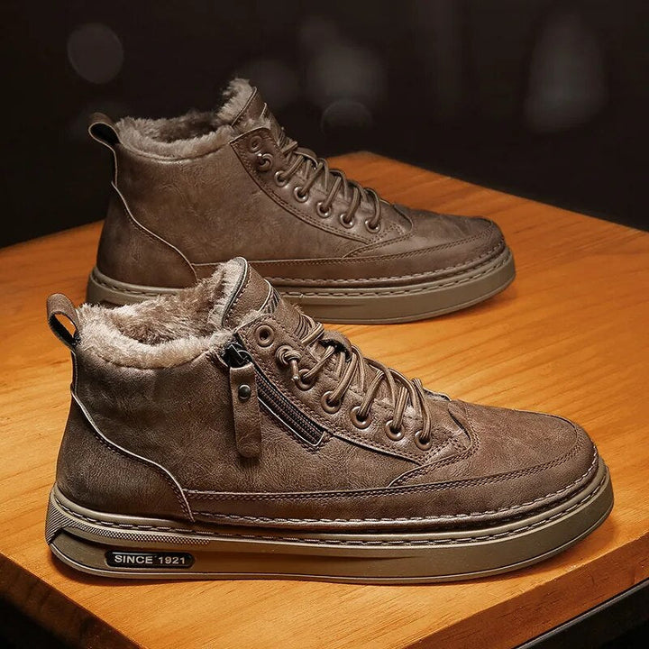 Spencer Sneakers | Herrskor med pälssnören