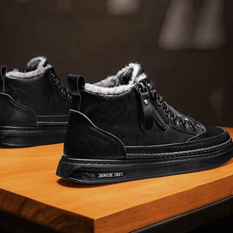 Spencer Sneakers | Herrskor med pälssnören