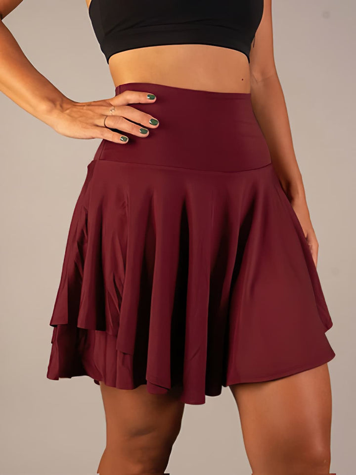 Sportkjolar | Hög midja | Fickor | Tenniskjol | Activewear kjol