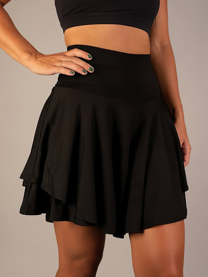Sportkjolar | Hög midja | Fickor | Tenniskjol | Activewear kjol