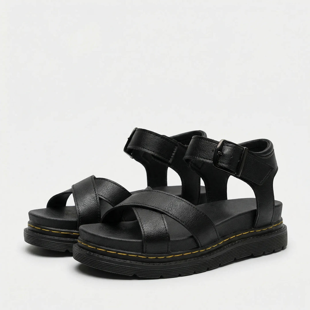 Sportiga sandaler med platåsula - Velma