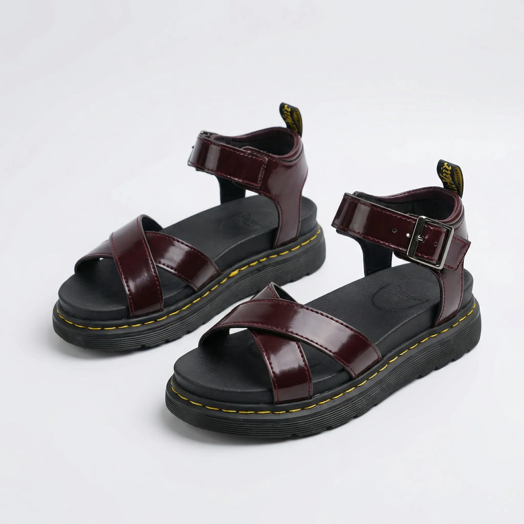 Sportiga sandaler med platåsula - Velma