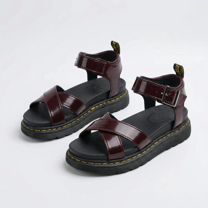 Sportiga sandaler med platåsula - Velma