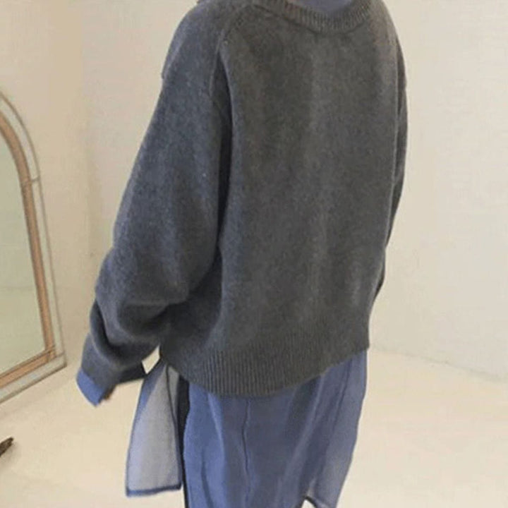 Stickad Cardigan - Knäppt - Oversized - Cashmere Cardigan - Damkläder