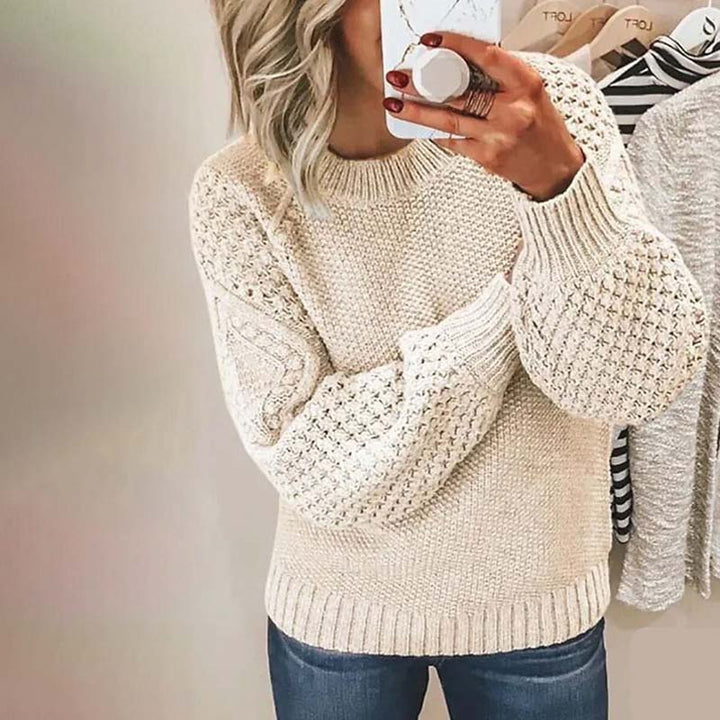 Stickad Tröja | Loose Fit | Chunky | Stickad jumper | Damstickat