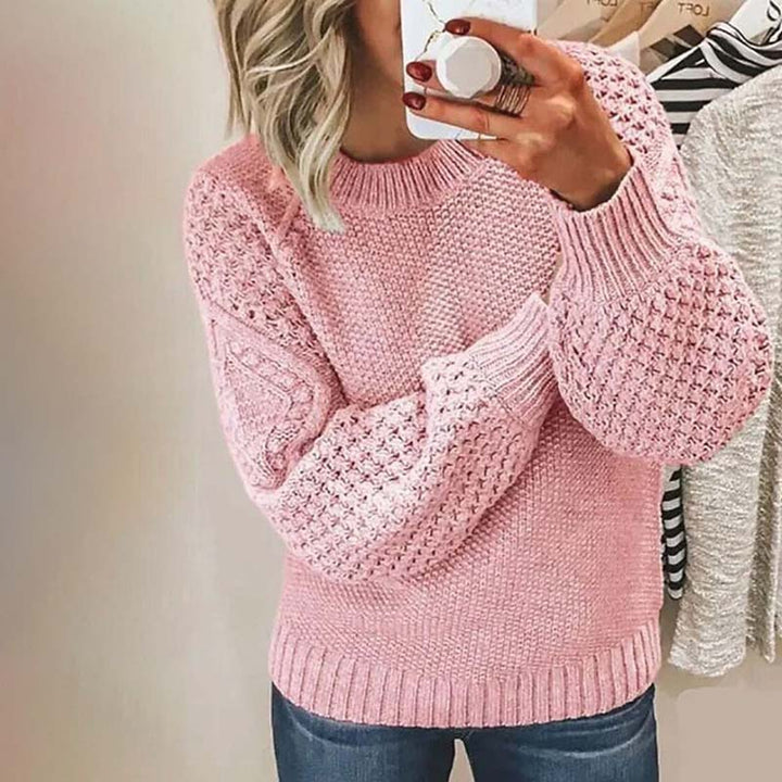 Stickad Tröja | Loose Fit | Chunky | Stickad jumper | Damstickat