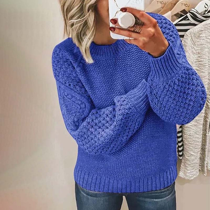 Stickad Tröja | Loose Fit | Chunky | Stickad jumper | Damstickat