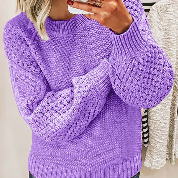 Stickad Tröja | Loose Fit | Chunky | Stickad jumper | Damstickat