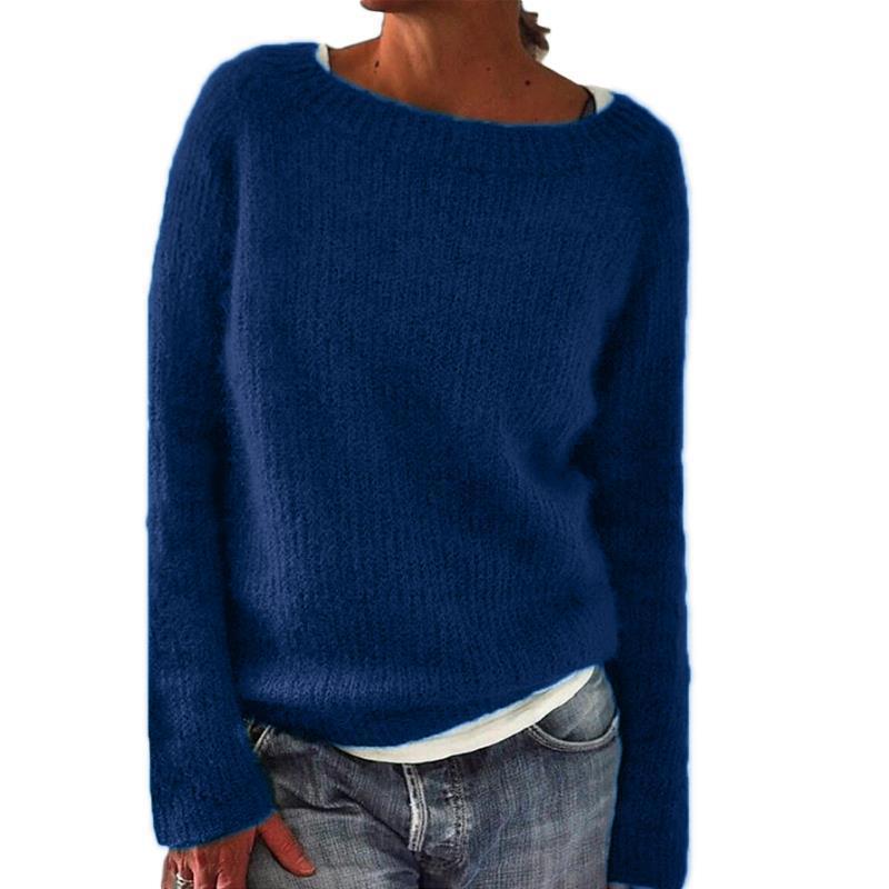 Stickad tröja | Varm | Pullover | Stickad Tröja | Damstickning