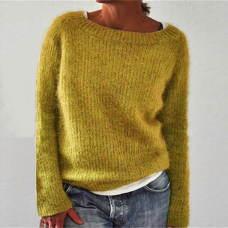Stickad tröja | Varm | Pullover | Stickad Tröja | Damstickning