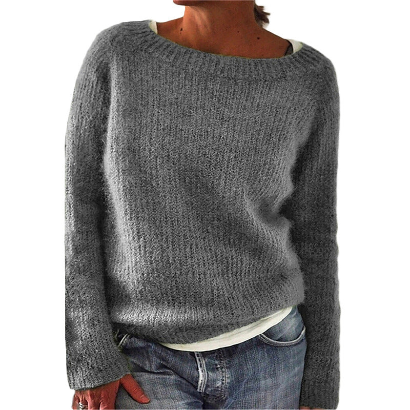 Stickad tröja | Varm | Pullover | Stickad Tröja | Damstickning