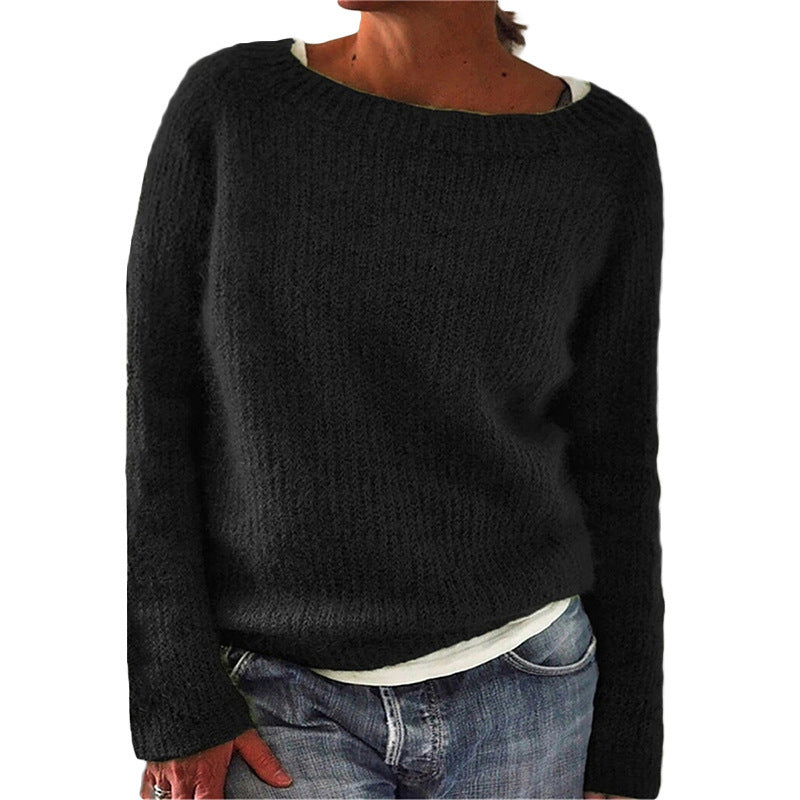 Stickad tröja | Varm | Pullover | Stickad Tröja | Damstickning