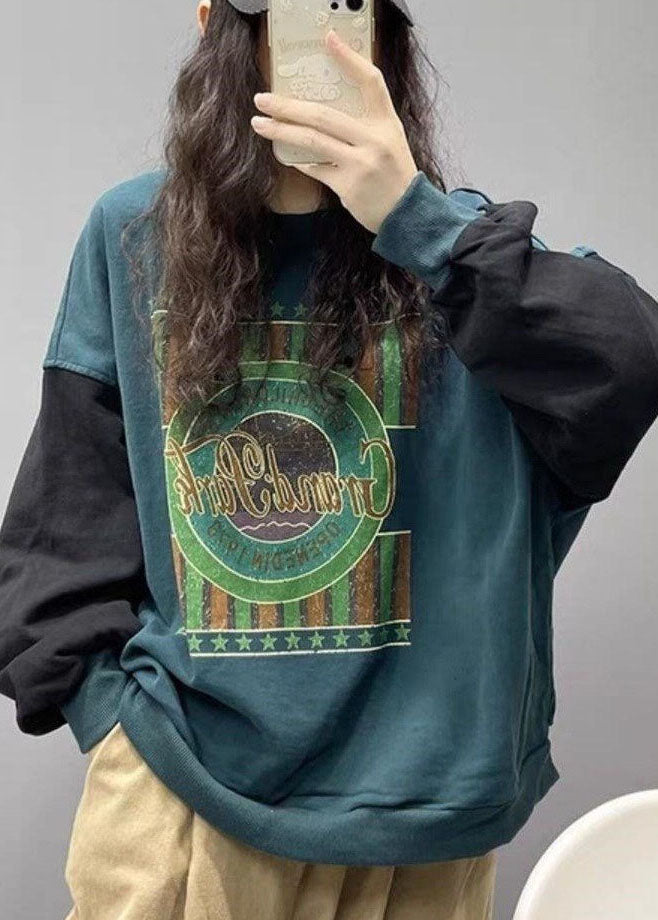 Streetwear Herrtröja med Tryck