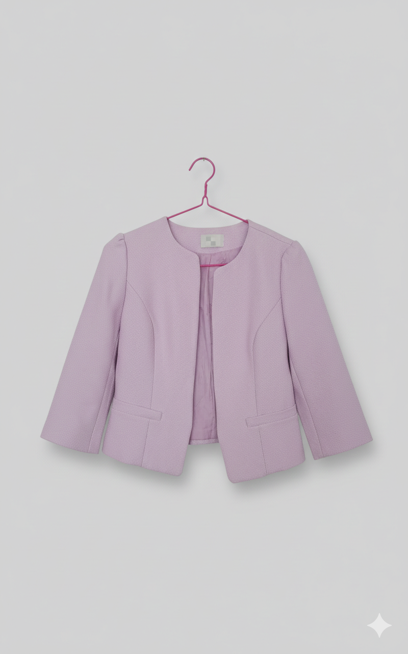 Suede Jacket - Zip-Up - Crew Neck - Sommarjacka - Damjacka