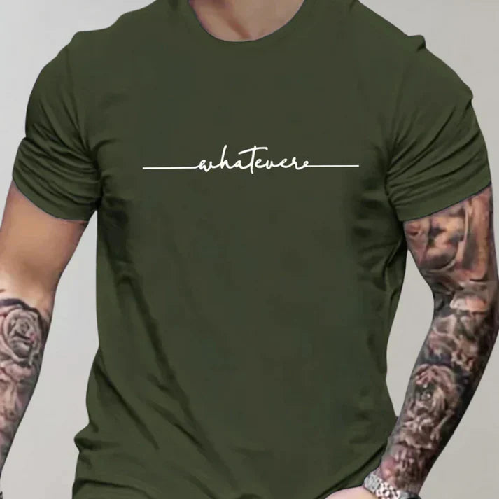Herr rundhalsad T-shirt