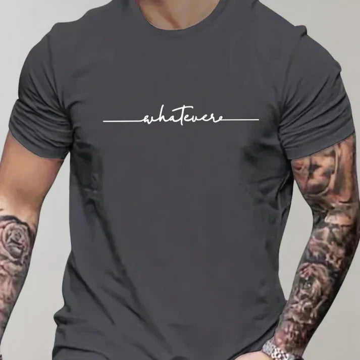 Herr rundhalsad T-shirt