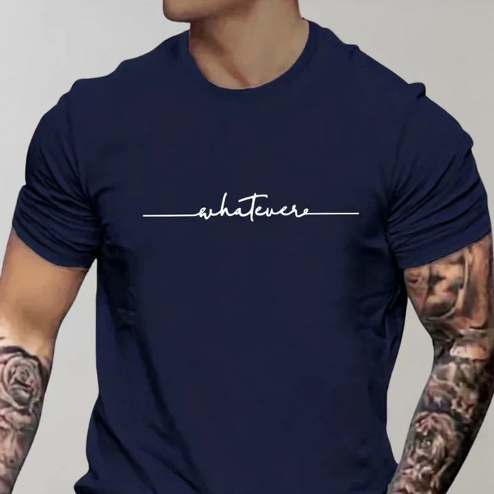 Herr rundhalsad T-shirt