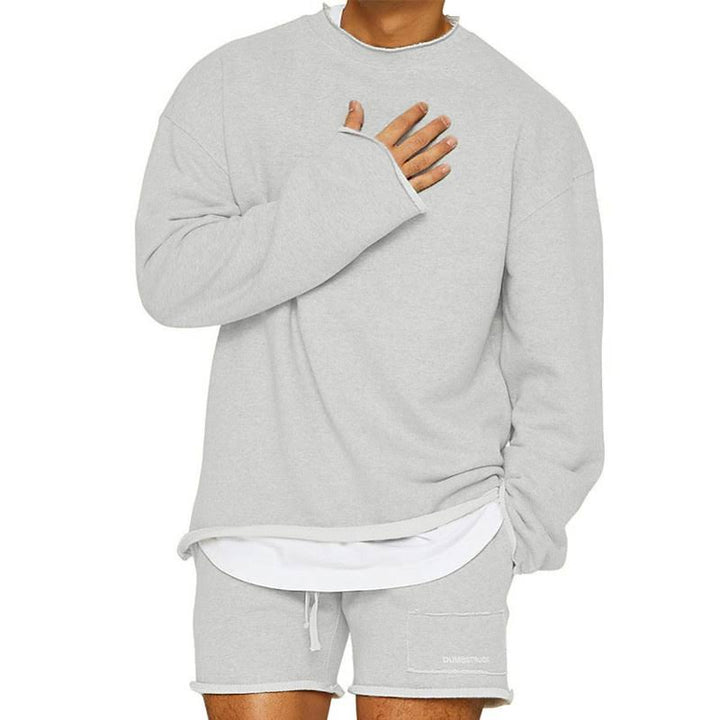 Sweatshirt - Casual - Långärmad - Basic Shirt - Herrkläder