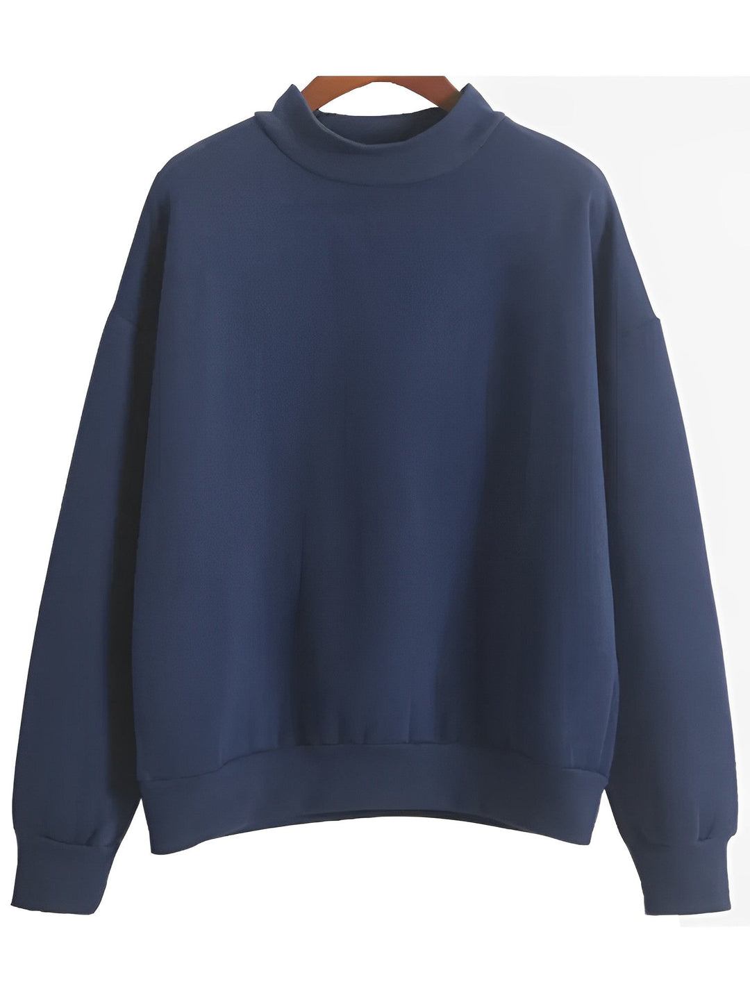 Sweatshirt - Varm - Rund hals - Pullover - Damkläder